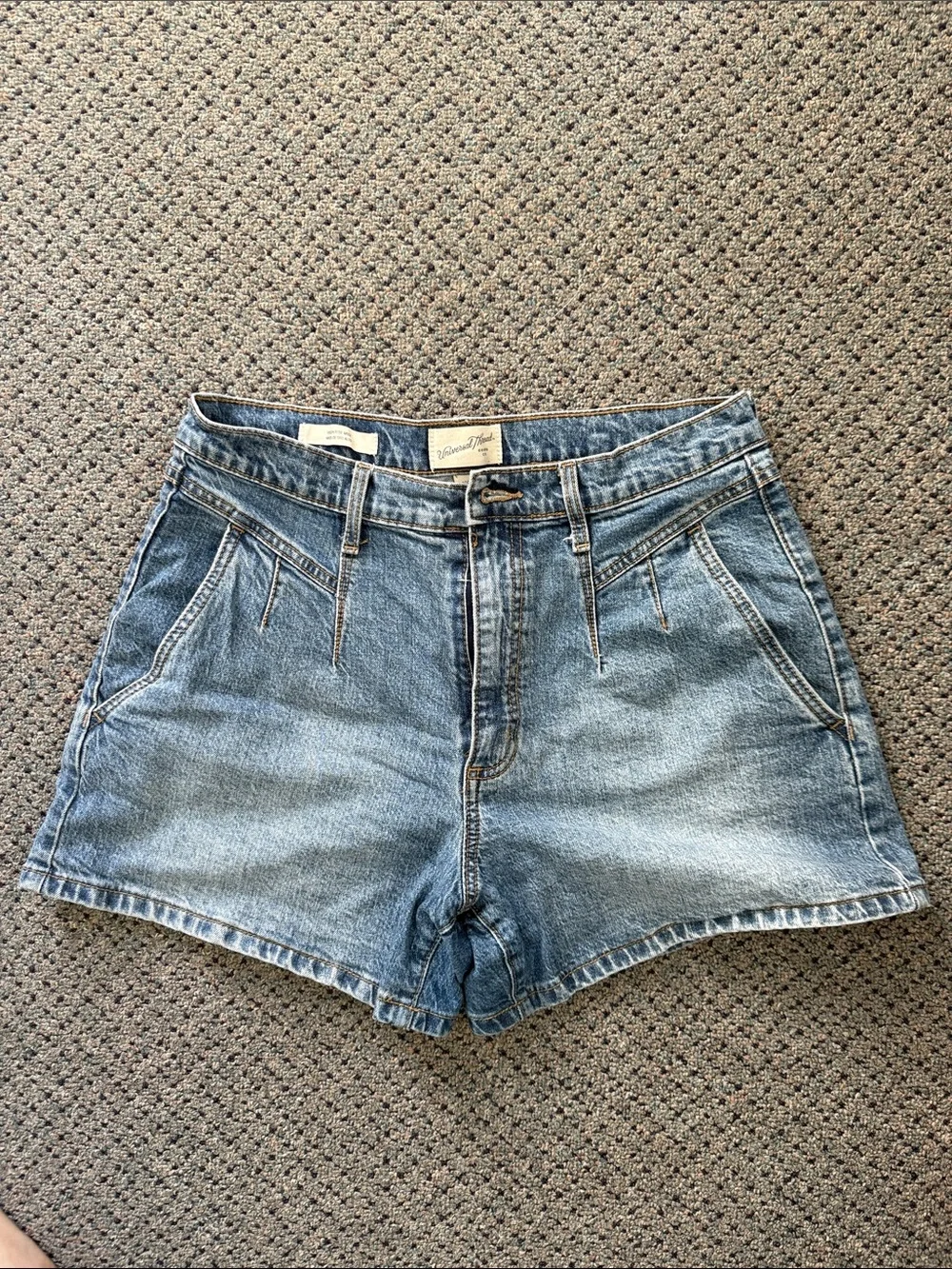 Universal Thread Light Blue High-Rise Denim Shorts
